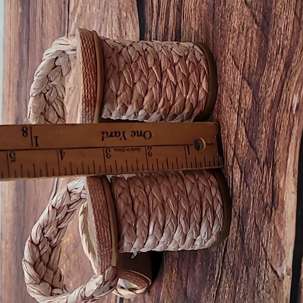Dolce Vita Paily Raffia Heels - Picture 8 of 12